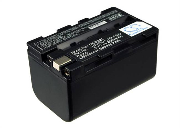 Battery for Sony DCR-PC1 DCR-PC2 DCR-PC4 DCR-PC5L NP-FS20 NP-FS21 NP-FS22 2880mA