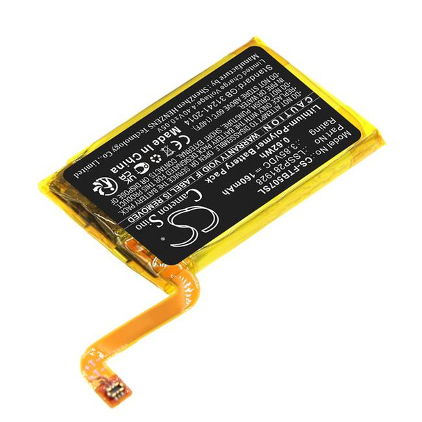 Battery for Fitbit FB507 Versa 2 LSSP281928 Smartwatch CS-FTB507SL 3.85v 160mAh Battery for Fitbit FB507 Versa 2 LSSP281928 Smartwatch CS-FTB507SL 3.85v 160mAh
