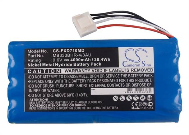 Battery for Fukuda FX-7100 FX-7102 FCP-7101 8100 FX-7000 FX-8200 MB333BHR-4/3AU