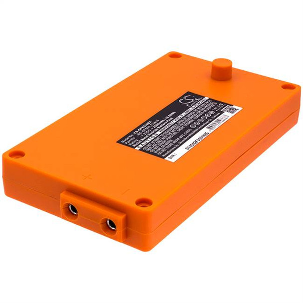 Battery for Gross Funk GF500 FUA15 FUA50 2500mAh Orange Crane Remote Control