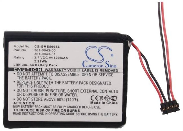 Battery for Garmin GPS 361-00043-01 4RL58983 Edge Explore 820 200 205 500 520