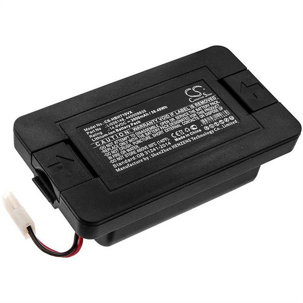 Vacuum Battery for Hoover 440009835 Li026148 BH71000 Quest 1000 14.8V 2600mAh