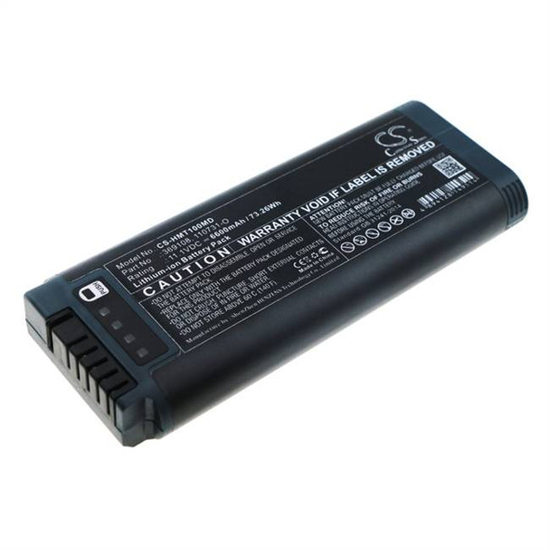 Battery for HAMILTON C1 MRI1 T1 110731-O 369108 CS-HMT100MD 11.1v 6600mAh Li-ion