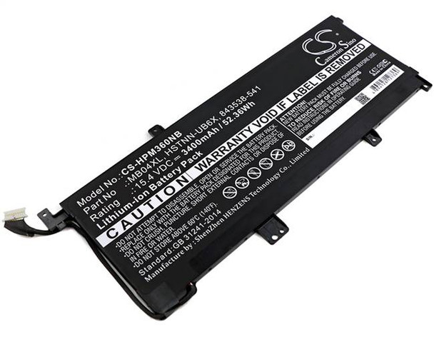 Battery for HP Envy 15-aq004ur x360 M6 844204-850 844204-855 MB04055XL MB04XL