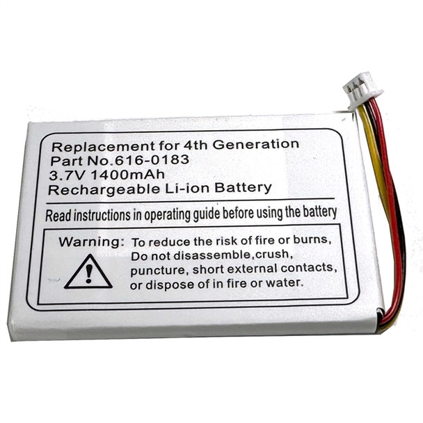 Battery for Apple iPod 4th 4 Gen 616-0206 616-0183