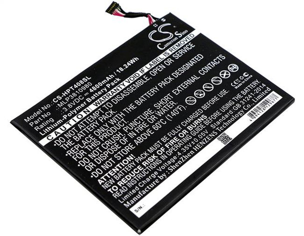 Battery for HP I508O L4A35UT Pro Tablet 408 G1 T5L65PA 805089-001 MLP3810980