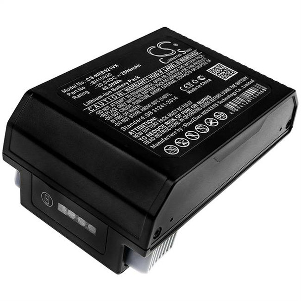 Battery for Hoover VAX BH55210 BH15030 BH53350 BH15030C BH15040 BH25040 2000mAh