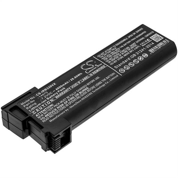 Vacuum Battery for iRobot 14570 Looj 330 Gutter Cleaning Robot 7.2V 4000mAh