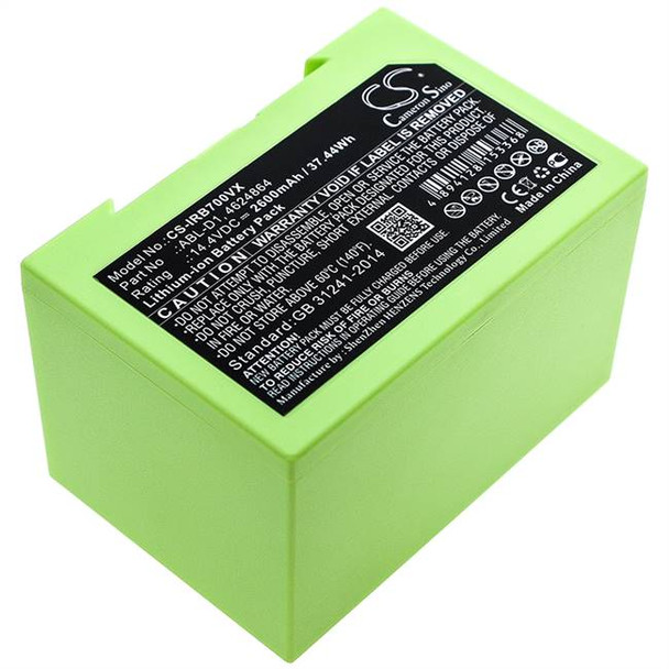 Vacuum Battery for iRobot Roomba e5 e6 i7 i7+ i7158 i7550 i7558 ABL-D1 37Whr NEW
