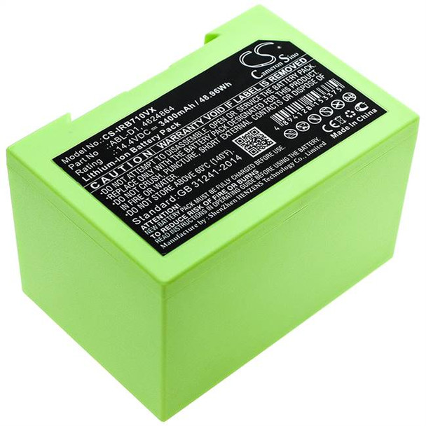 Battery for iRobot 4624864 Roomba 7150 5150 7550 e5 e5150 e6 e6198 e619820 i7