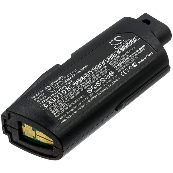 Battery for Intermec IP30 SR61 SR61T 075082-002 AB19 AB3 Barcode Scanner 3400mAh