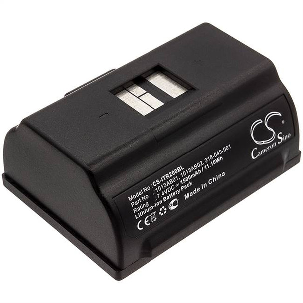 Battery for Intermec PR2 PR3 1013AB01 318-049-001 Portable CS-ITR200BL 1500mAh