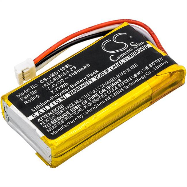 Battery for JBL Flip1 Flip 1 Speaker AEC653055-2S CS-JMD110SL 7.4V 1050mAh NEW