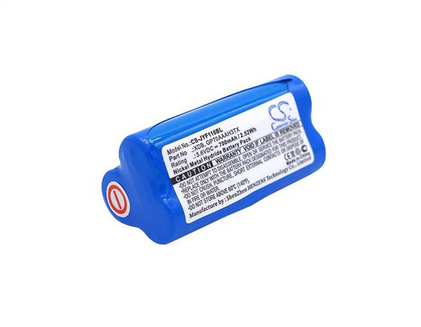 Battery for JAY Transmitter XDE UDB2 UDE UWB A001 VUF110 GP70AAAH3TX XDB 700mAh