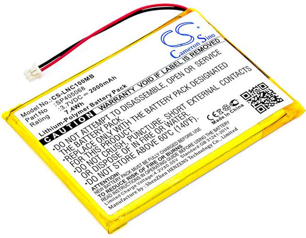 Battery for Luvion Prestige Touch Supreme Connect SP405068 BabyPhone CS-LNC100MB