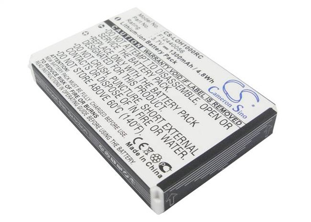 Battery for Logitech 190582-0000 C-LR65 C-RL65 Harmony 1000 Remote 1100i 915