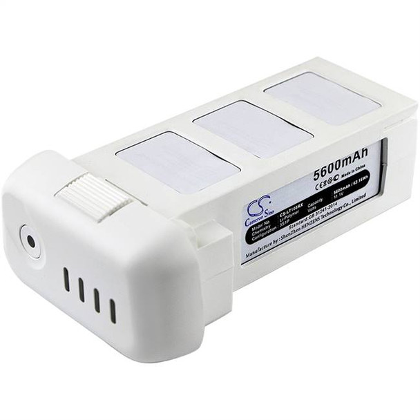 Drone Battery for DJI Phantom 2 Vision Plus + ,CS-LT108RX 11.1v 5600mAh w/meter