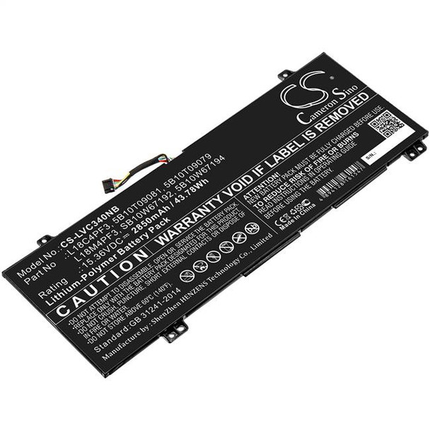 Battery for Lenovo IdeaPad C340-14API 5B10T09081 5B10W67194 L18C4PF3 L18M4PF3