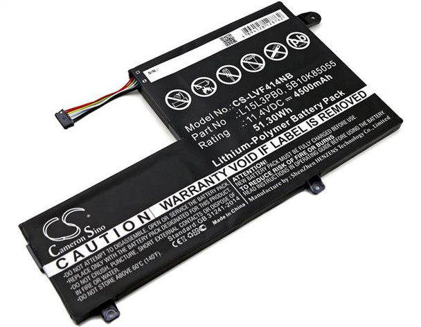 Battery for Lenovo 7000-14 FLEX 4-1470 L15L3PB0 5B10K84494 5B10K85055 5B10M49824