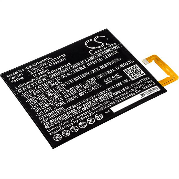 Battery for Lenovo Tab 2 A8-50 A8-50F A8-50LC L13D1P32 L13T1P32 CS-LVP850SL