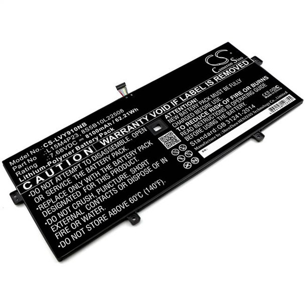 Battery for Lenovo Yoga 5 Pro 910-13IKB L15C4P21 L15C4P22 L15M4P21 L15M4P23