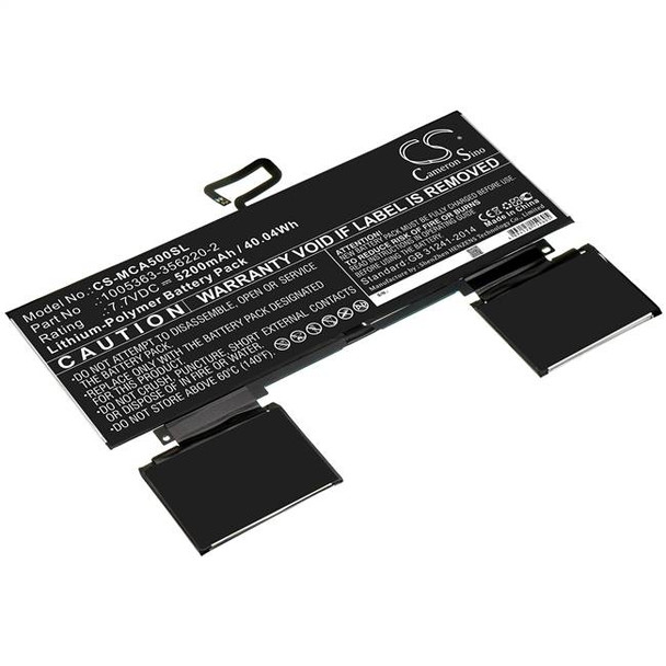 Battery for Microsoft Surface A50 Google PixelBook 1005363-356220-2 Tablet