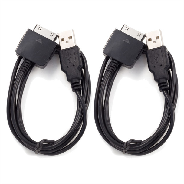 2-Pack | USB Cable for Zune HD Sync USB Cable for Microsoft MP3 Player