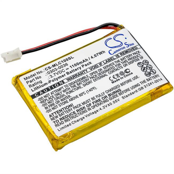 Battery for Minelab CTX 3030 WM-10 GPZ 7000 WM10 WM12 0303-0036 CS-MLC100SL