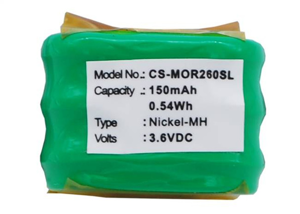 Battery for Motorola PMB3.6b R2600 R2660 R2670 CS-MOR260SL PLC 3.6v 150mAh Ni-MH
