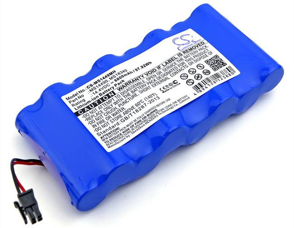 Battery for Siemens SC9000XL MS18340 SC6002XL Drager Infinity Delta XL 6800mAh