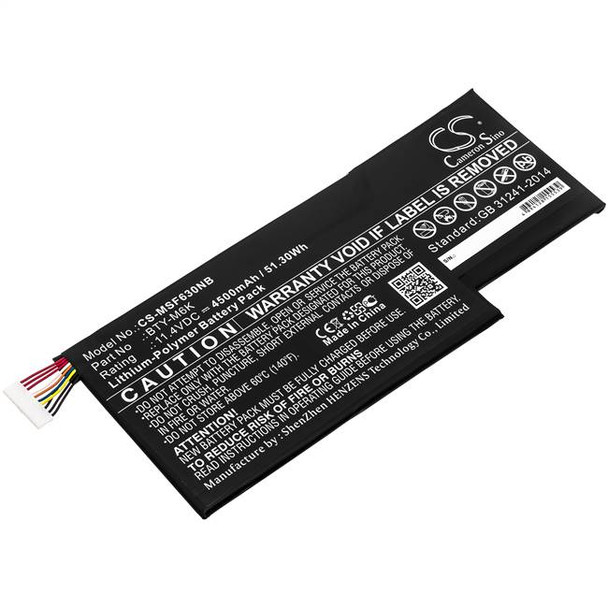 Battery for MSI GF63 8RC GS63VR 7RG Stealth Pro 7RG-005 GS73VR MS-17F1 BTY-M6K
