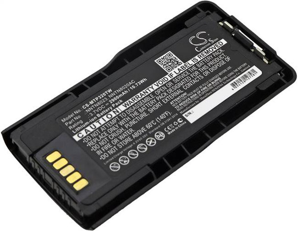 Battery for Motorola MTP3100 MTP3250 MTP600 MTP6000 MTP6650 NNTN8023 PMNN4522