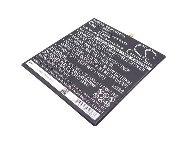 Battery for Xiaomi A2015716 GD4250 Mi Pad 2 BM61 Tablet CS-MUM102SL 3.8v 6000mAh