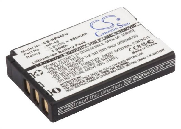 Battery for Fujifilm XQ1 XQ2 NP-48 NP48 Camera CS-NP48FU 3.6v Li-ion 850mAh