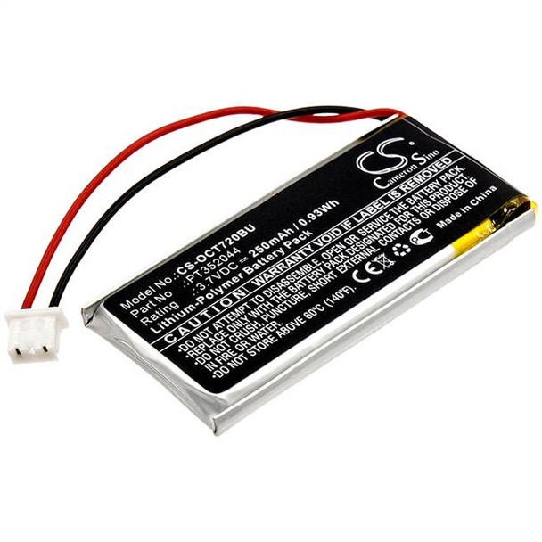 CMOS Battery for Oracle Tablet 720 721 PT352044 CS-OCT720BU 3.7v 250mAh 0.93Wh