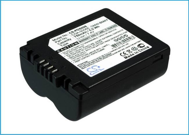 Battery for Panasonic DMC-FZ18 LEICA CGA-S006 CGA-S006E CGR-S006 S006E DMW-BMA7