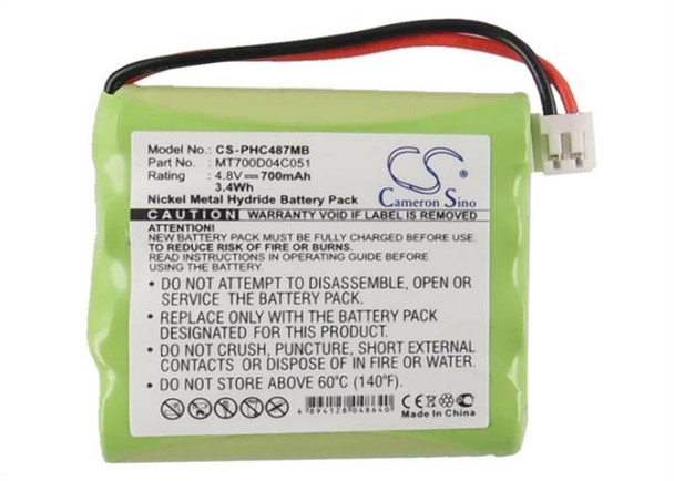 Battery for Philips SBC-EB4870 A1706 E2005 SBC-EB4880 Avent SDC361 MT700D04C051