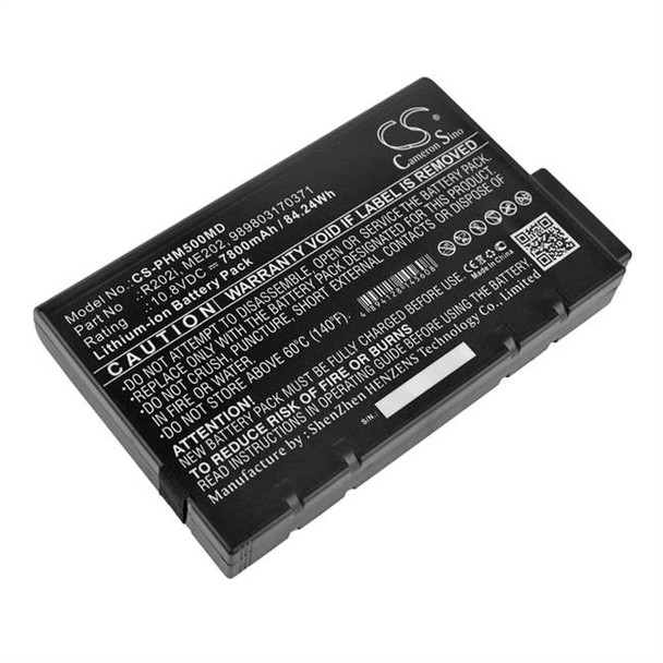 Battery for Philips 989803194541 860315 Molicel ME202C ME202EK TC20 TC30 TC50