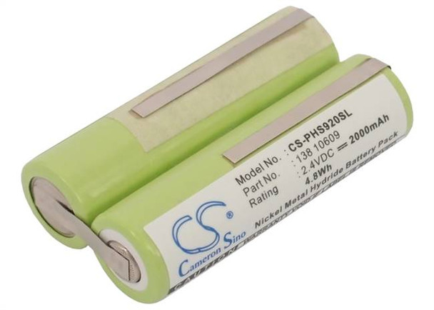 Battery for 3M PHILIPS 138 10609 Centrimed Sarnes 9602 surgical clipper HS820