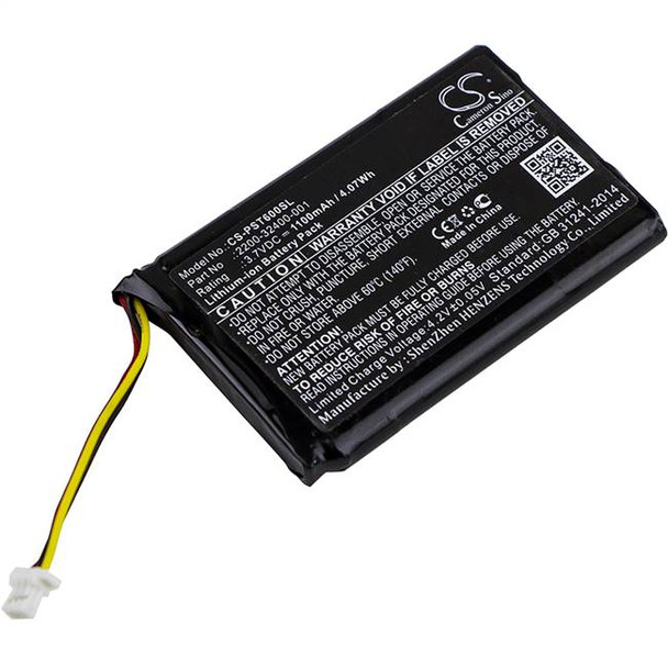 Battery for Polycom 2200-32400-001 PWM-10T QDX-6000 Wireless Soundstation PWM-10