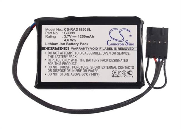 RAID Controller Battery for DELL G3399 Poweredge 1850 2800 2850 1250mAh 4.63Wh