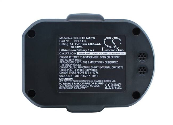Battery for Ryobi LCD1402 LCD14022 LCDI14022B LLCD14021 130171003 BPL1414 14.4V