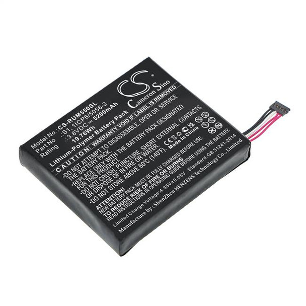 Battery for Ring 5UM5E5 Video Doorbell 2 Generation 2nd Gen 1ICP6/5056-2 S1