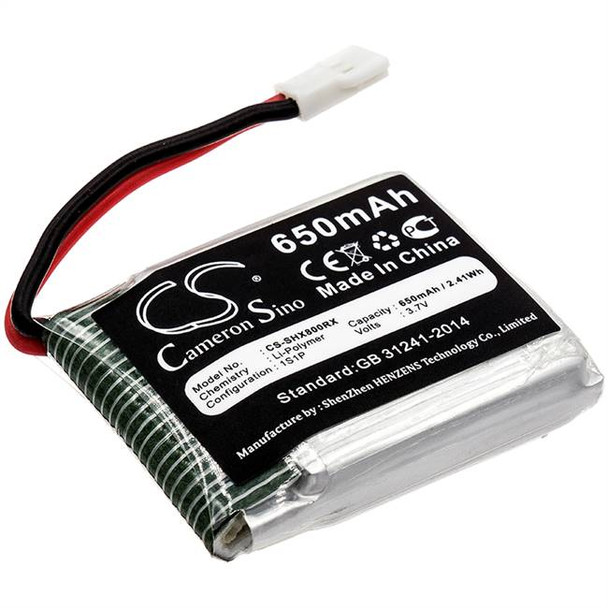 Battery for Skyhunter X8TW WiFi FPV Drone CS-SHX800RX 3.7v 650mAh 2.41Wh NEW