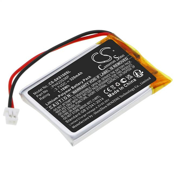 Battery for Skybell Slim Line Mounting Bracket PH422536P Door Camera CS-SKS100SL