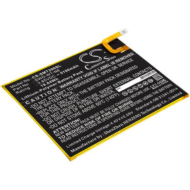 Battery for Samsung Galaxy Tab A 8.0 2019 SM-T290 SM-T295 SM-T295N SWD-WT-N8