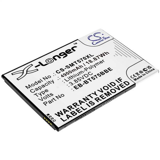 Battery for Samsung Galaxy SM-T570 SM-T575 SM-T575N EB-BT575BBE GH43-05039A