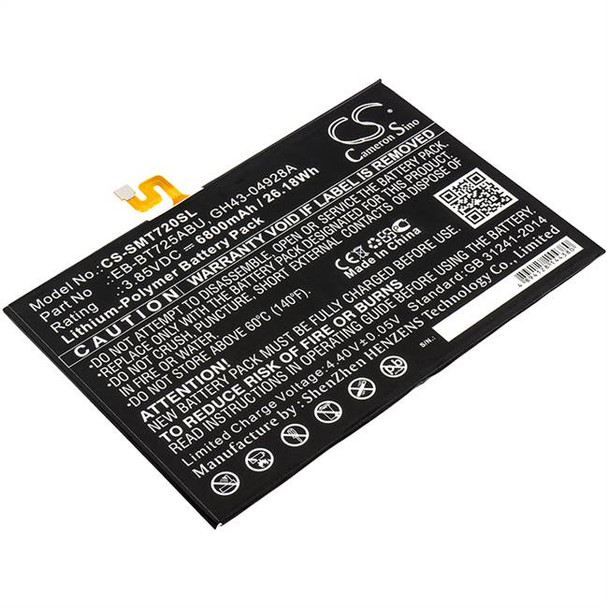 Battery for Samsung Galaxy Tab S5e S6 Lite SM-T720 T860 EB-BT725ABU GH43-04928A
