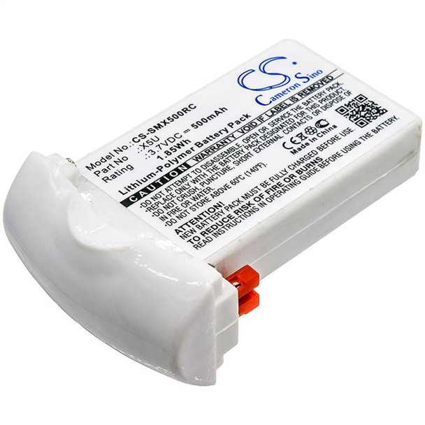 Battery for SYMA X5U X5UC X5UW FPV Drone LiPo CS-SMX500RC 3.7v 500mAh 1.85Wh