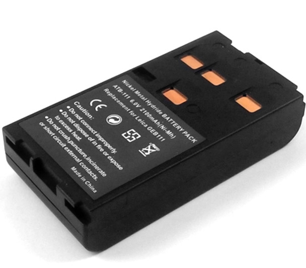 Battery for Leica GEB111 Duracell DR11 DNA03 TPS-400 TPS-1100 TPS-800 TPS-700 DNA10 Total Station